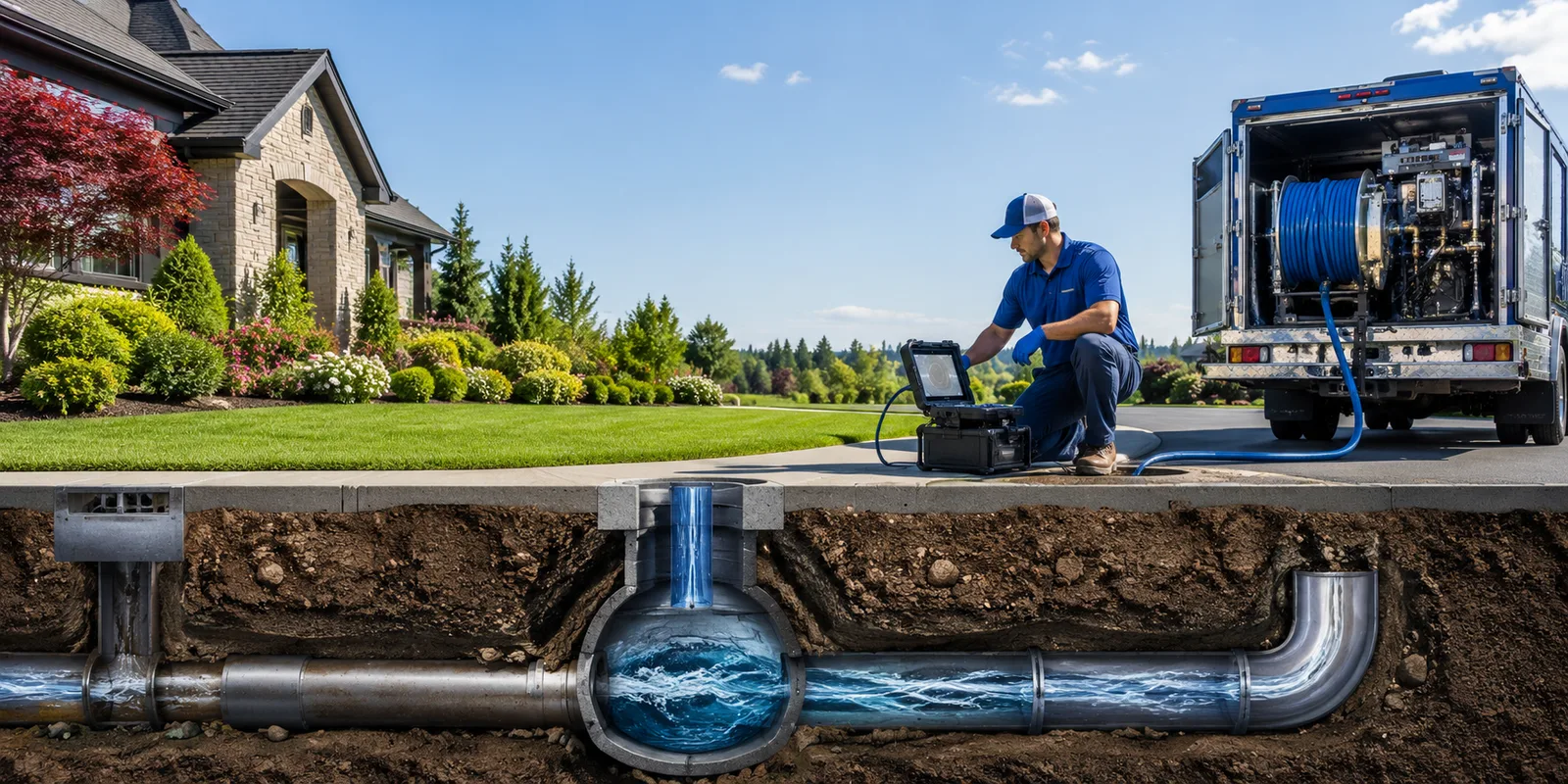 Drainage restoration information for Helton, KY